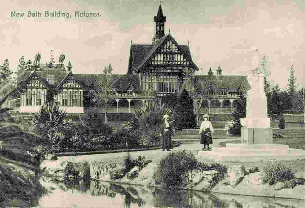 Rotorua. New Bath Buildings