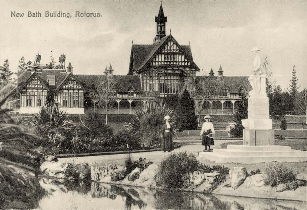 Rotorua. New Bath Buildings