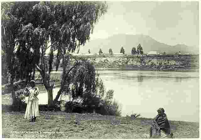 Taupo. Lake Taupo and Waikato River