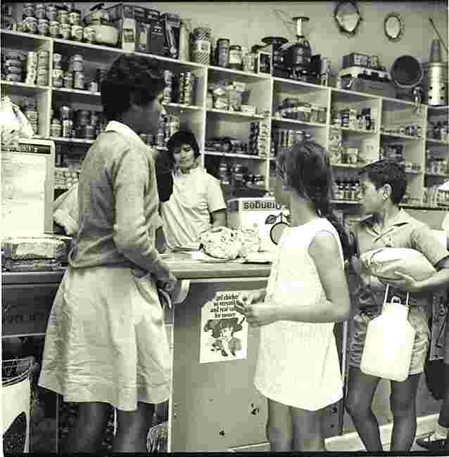 Te Araroa. The general store, 1971