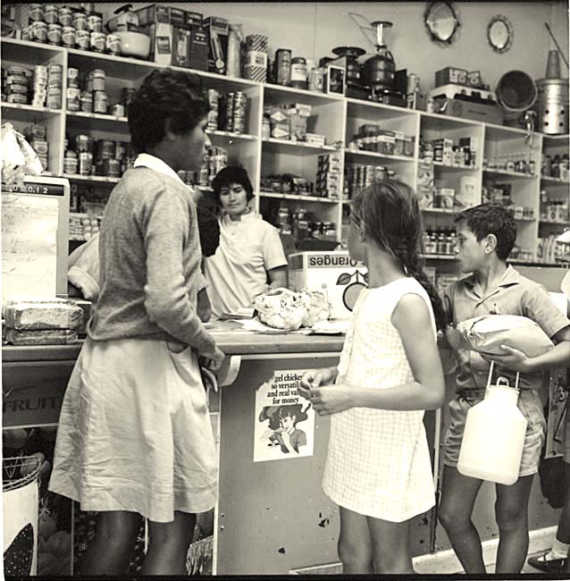 Te Araroa. The general store, 1971