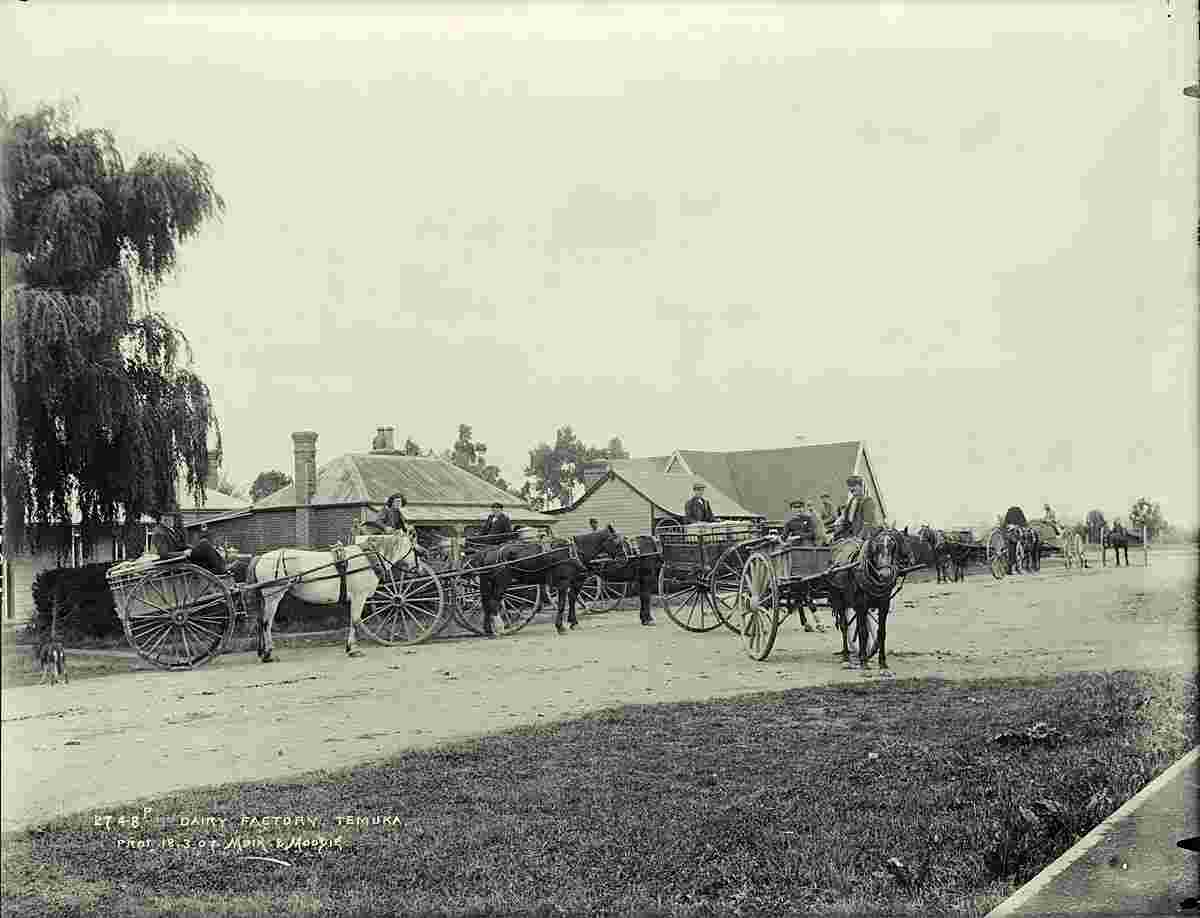 Temuka. Dairy Factory