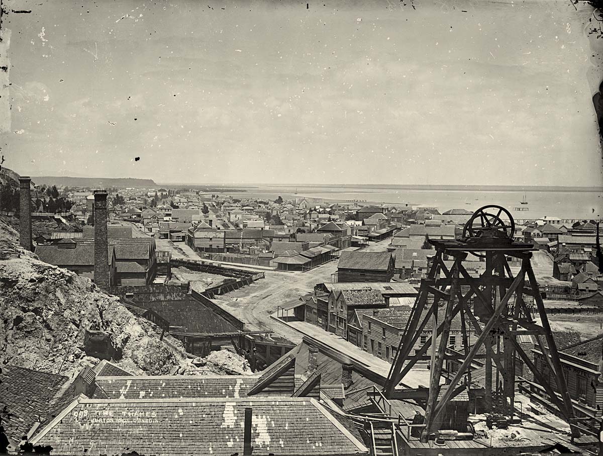 Thames. Panorama of the City, circa 1880's