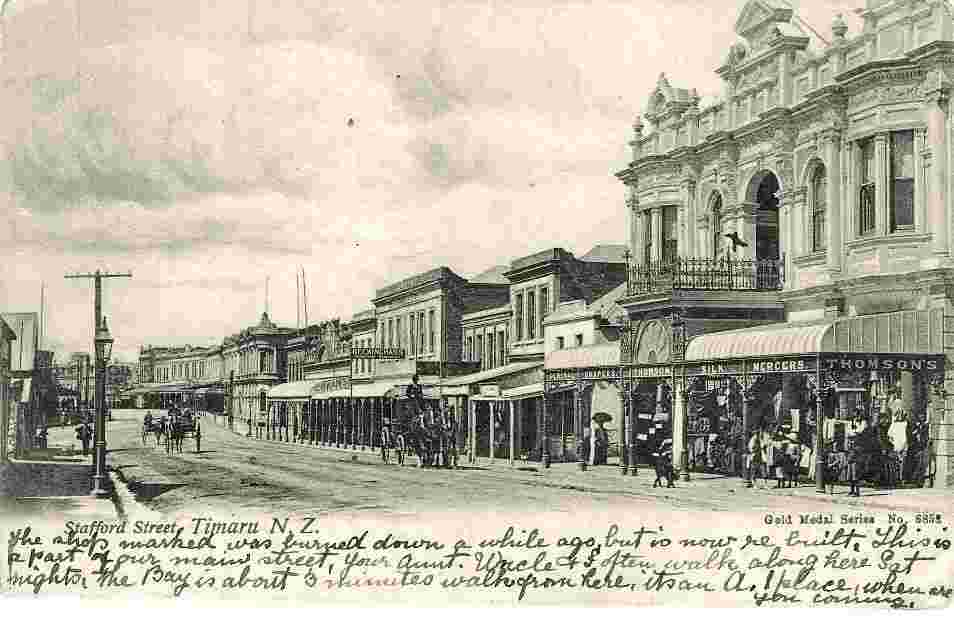 Timaru. Stafford Street