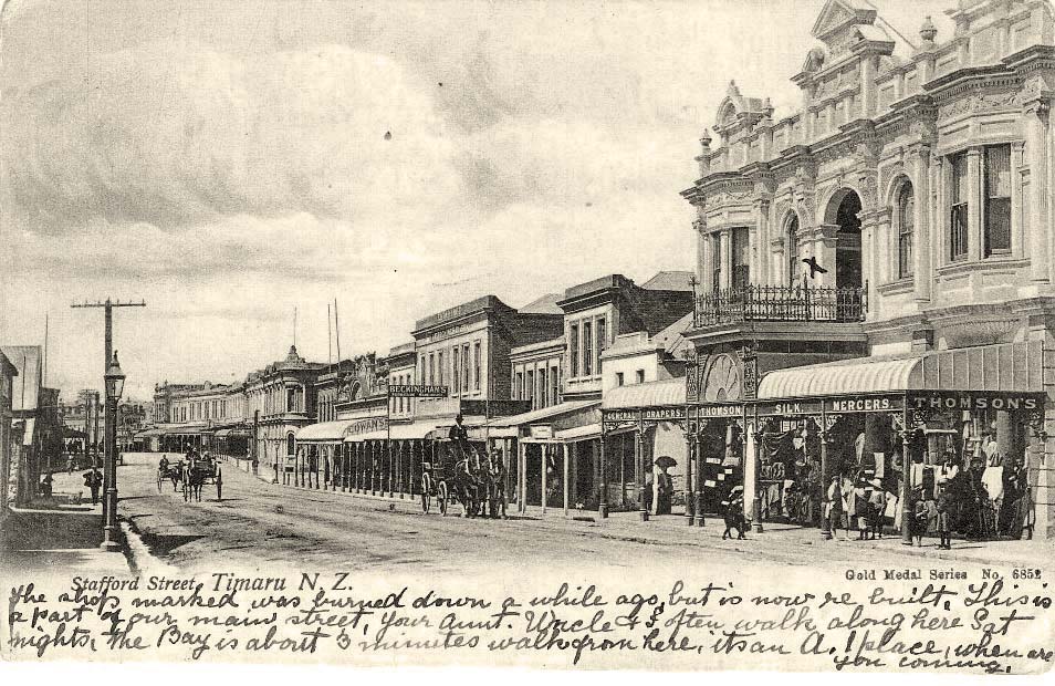 Timaru. Stafford Street