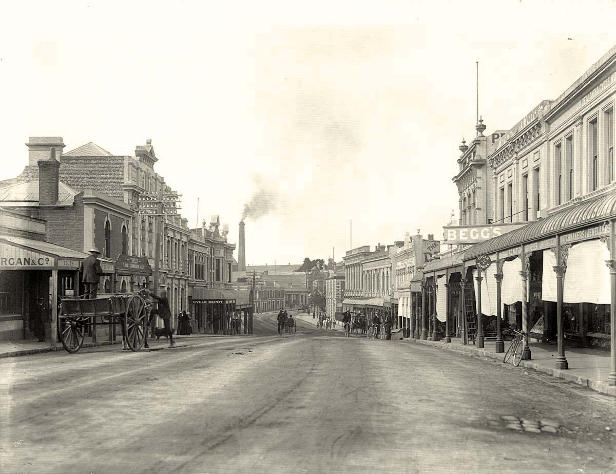Timaru. Stafford Street