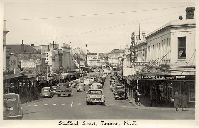 Timaru. Stafford Street