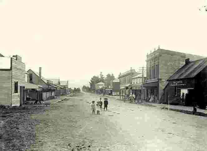 Upper Hutt. Main Street, circa 1890s