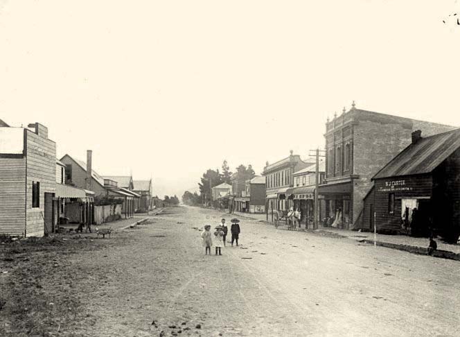 Upper Hutt. Main Street, circa 1890s