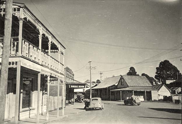 Warkworth. Panorama of the City, circa 1950's