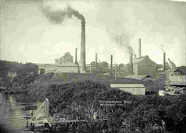 Warkworth. Wilson Portland Cement Works, circa 1910's