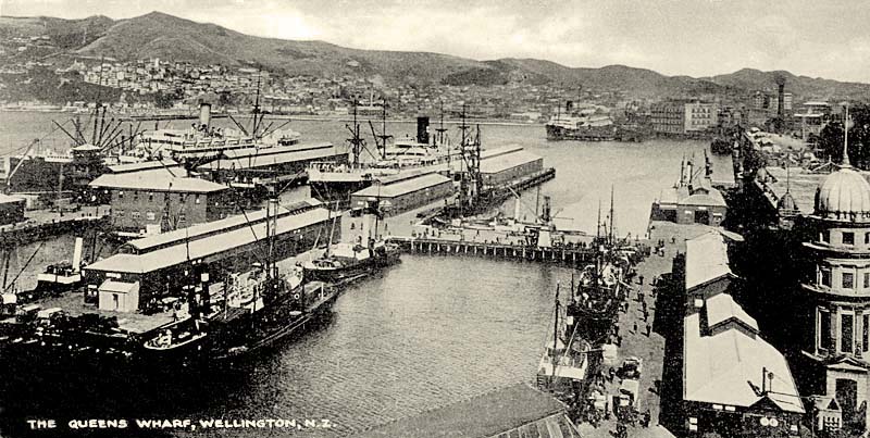 Wellington. Queens Wharf