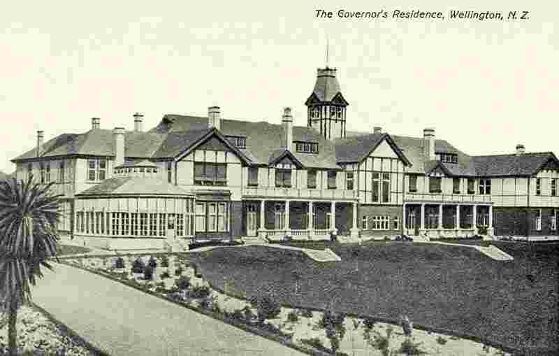 Wellington. The Governor's Residence, 1904