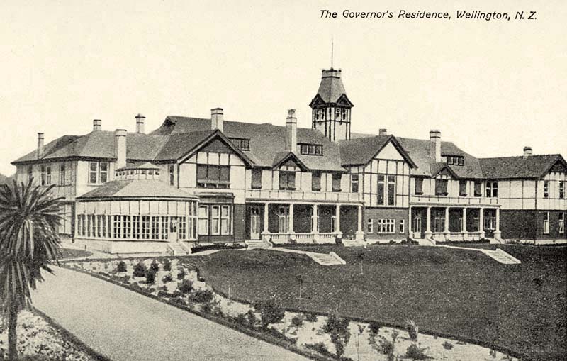 Wellington. The Governor's Residence, 1904