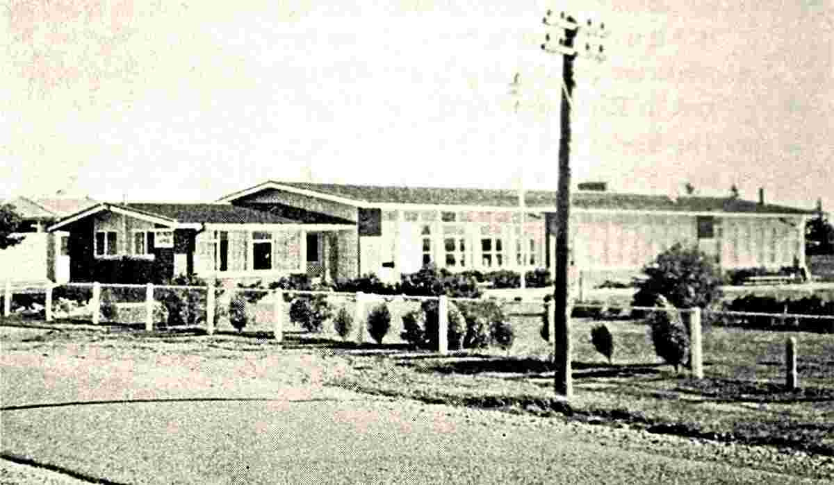 Panorama of West Melton between 1970 and 1980s