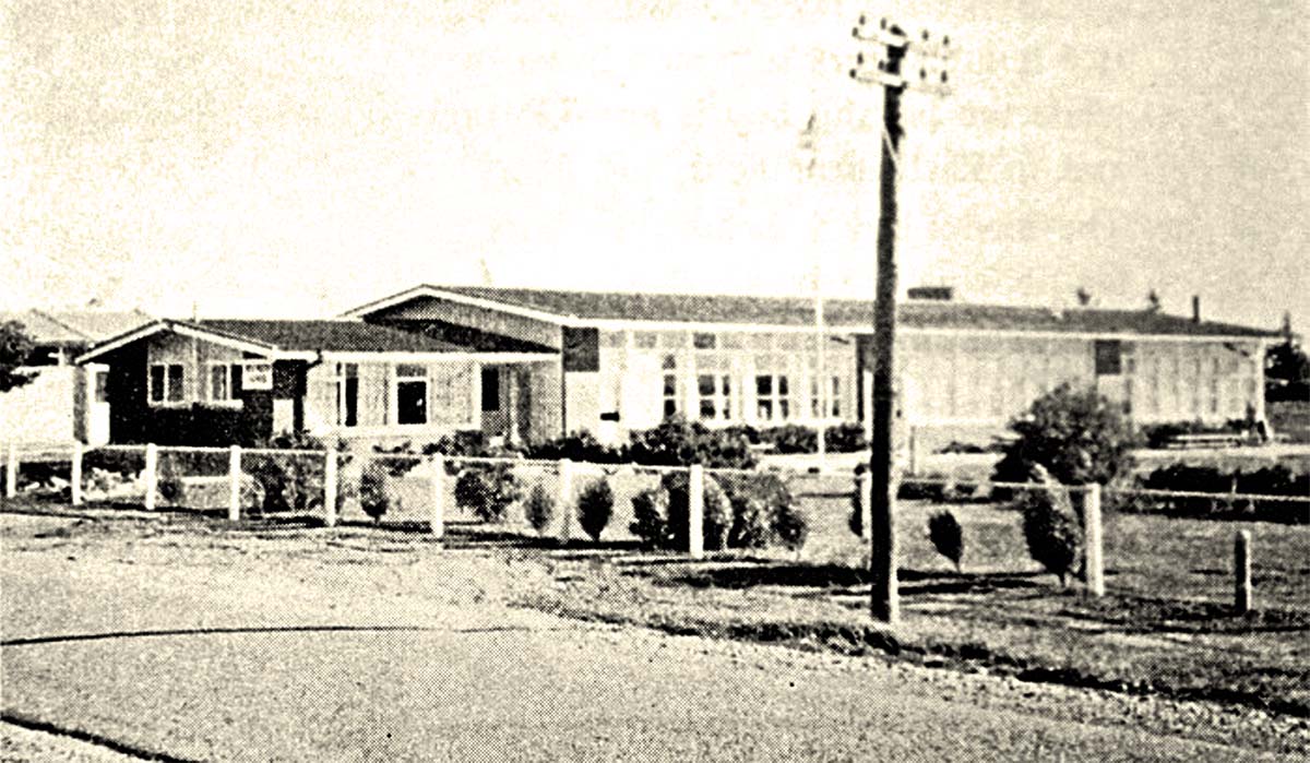 Panorama of West Melton between 1970 and 1980s