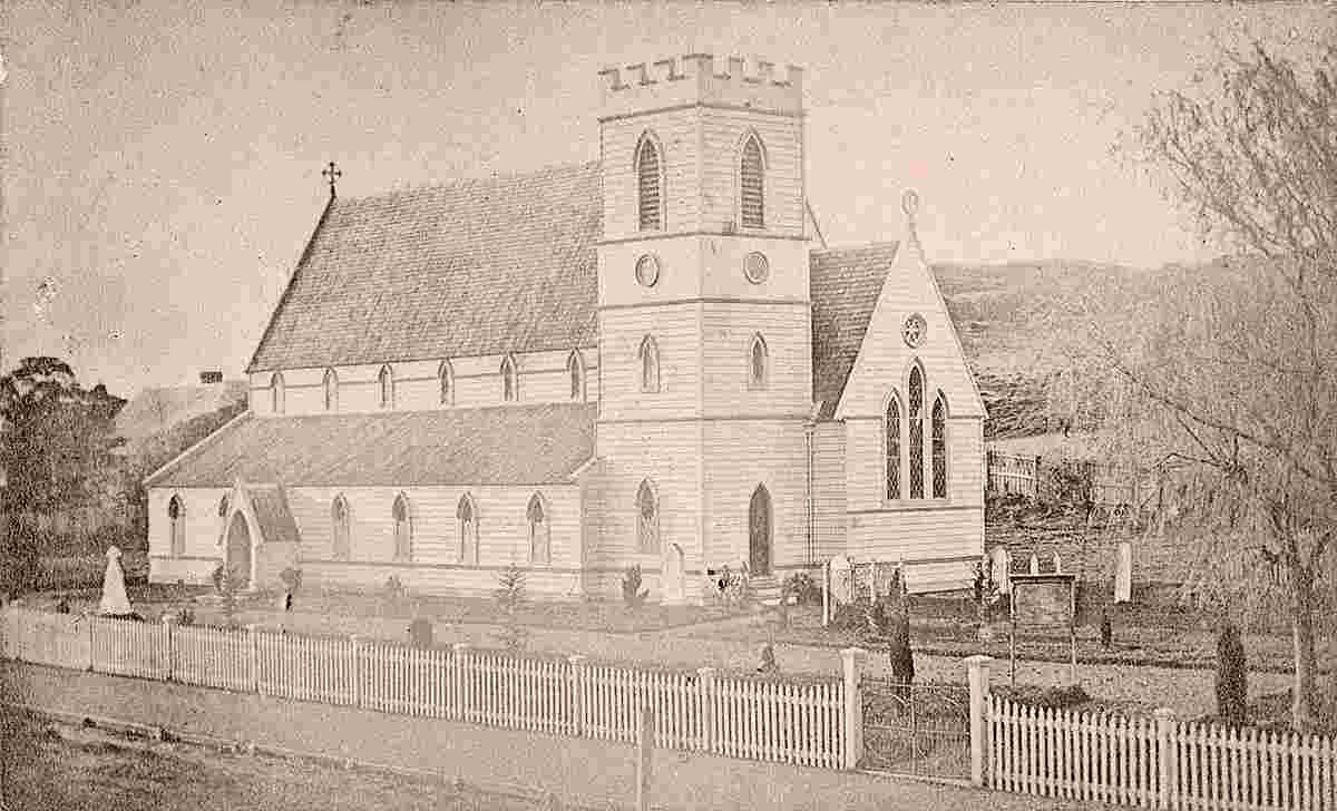 Whanganui. Church of England, circa 1870